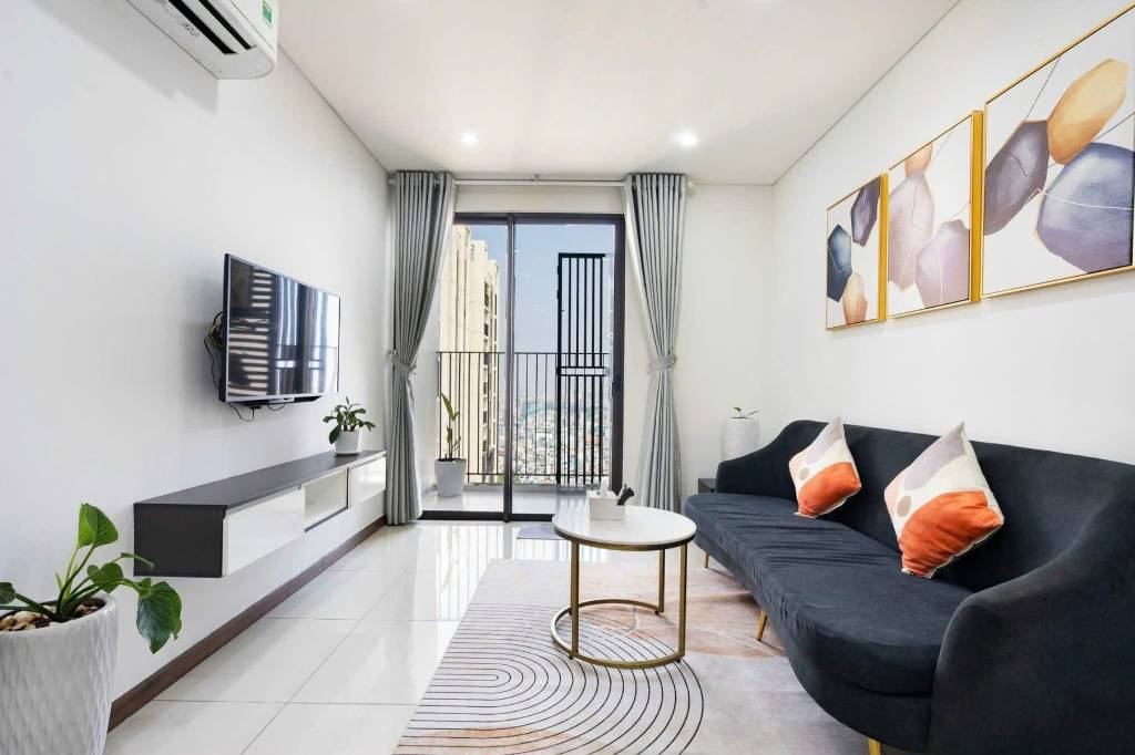 Phòng khách của Căn hộ chung cư Cho thuê tại Hà Đô Centrosa Garden